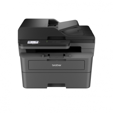 Brother MFC-L2860DW - Multifunction printer - B / W - laser - A4 / Legal (media) - up to 34 ppm (copying) - up to 34 ppm (printing) - 250 sheets - 33.6 Kbps - USB 2.0, LAN, Wi-Fi(n) - 3
