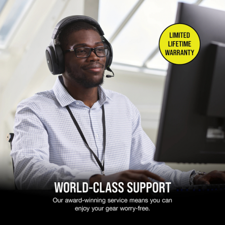 CORSAIR Vengeance RGB - DDR5 - kit - 128 GB: 4 x 32 GB - DIMM 288-pin - 5600 MHz / PC5-44800 - CL40 - 1.25 V - unbuffered - black - 9