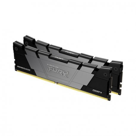 Kingston FURY Renegade - DDR4 - kit - 16 GB: 2 x 8 GB - DIMM 288-pin - 4000 MHz  /  PC4-32000 - CL19 - 1.2 V - unbuffered - non-ECC - black - 0