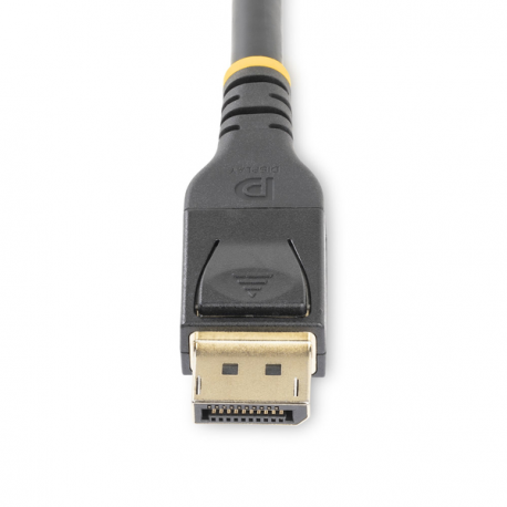 StarTech.com 50ft (15m) VESA-Certified Active DisplayPort 1.4 Cable, DP8K w / HBR3 / HDR10 / MST / DSC 1.2 / HDCP 2.2, 8K 60Hz, 4K 120Hz Video - Active DP 1.4 Cable M / M (DP14A-15M-DP-CABLE) - DisplayPort cable - DisplayPort (M) to DisplayPort (M) - DisplayPort 1.4 - 15 m - 4K support, 8K support, active, Active Copper Cable - black - 4