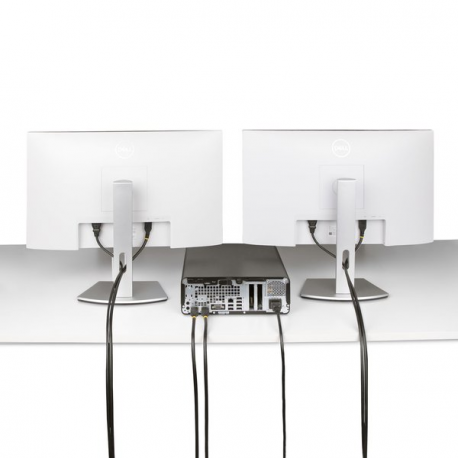 StarTech.com 33ft (10m) VESA-Certified Active DisplayPort 1.4 Cable, DP8K w / HBR3 / HDR10 / MST / DSC 1.2 / HDCP 2.2, 8K 60Hz, 4K 120Hz Video - Active DP 1.4 Cable M / M (DP14A-10M-DP-CABLE) - DisplayPort cable - DisplayPort (M) to DisplayPort (M) - DisplayPort 1.4 - 10 m - 4K support, 8K support, active, Active Copper Cable - black - 6