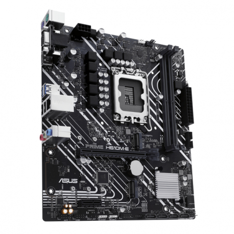 ASUS PRIME H610M-E-CSM - Motherboard - micro ATX - LGA1700 Socket - H610 Chipset - USB 3.2 Gen 1 - Gigabit LAN - onboard graphics (CPU required) - HD Audio (8-channel) - 2