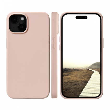 dbramante1928 Greenland - Back cover for mobile phone - plastic - pink sand - for Apple iPhone 15 - 1