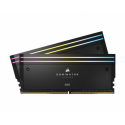 CORSAIR Dominator Titanium RGB - DDR5 - kit - 64 GB: 2 x 32 GB - DIMM 288-pin - 6400 MHz  /  PC5-51200 - CL32 - 1.4 V - unbuffered - black