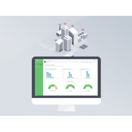 EcoStruxure IT Advisor - Subscription licence (3 years) - 75 racks - hosted - 1