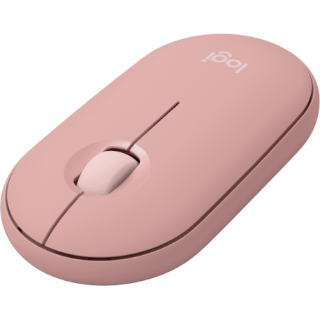 Logitech Pebble 2 Combo - Keyboard and mouse set - wireless - Bluetooth LE - QWERTZ - German - tonal rose - 1