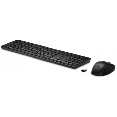 HP 655 - Keyboard and mouse set - wireless - 2.4 GHz - UK - black - for HP 34; Elite Mobile Thin Client mt645 G7; ZBook Firefly 14 G9; ZBook Fury 16 G9 - 0
