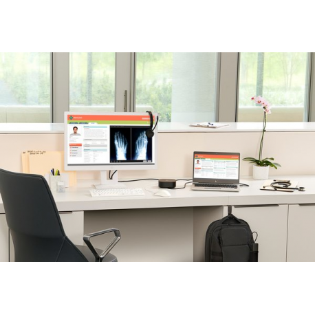 HP - Healthcare - keyboard and mouse set - with scroll wheel - USB - for HP Z1 G8; EliteDesk 80X G6, 80X G8; EliteOne 800 G8; Engage One Pro; ProDesk 40X G6 - 2