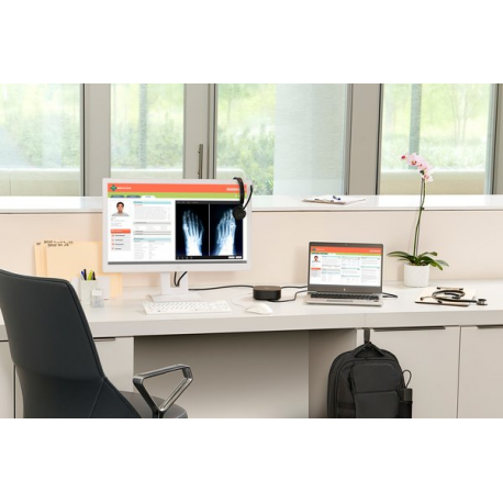 HP - Healthcare - keyboard and mouse set - with scroll wheel - USB - for HP Z1 G8; EliteDesk 80X G6, 80X G8; EliteOne 800 G8; Engage One Pro; ProDesk 40X G6 - 17