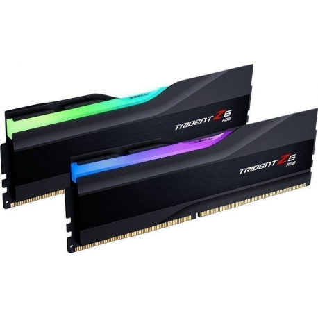 G.Skill Trident Z5 RGB - DDR5 - kit - 64 GB: 2 x 32 GB - DIMM 288-pin - 6800 MHz / PC5-54400 - CL34 - 1.4 V - unbuffered - on-die ECC - matte black - 2