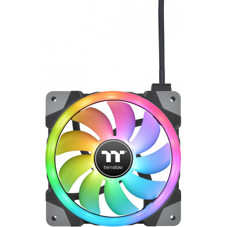 Thermaltake SWAFAN EX14 RGB - Premium Edition - case fan - 140 mm - black (pack of 3) - 10
