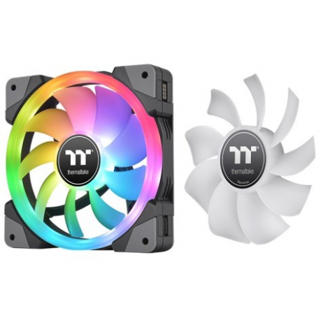 Thermaltake SWAFAN EX14 RGB - Premium Edition - case fan - 140 mm - black (pack of 3) - 11