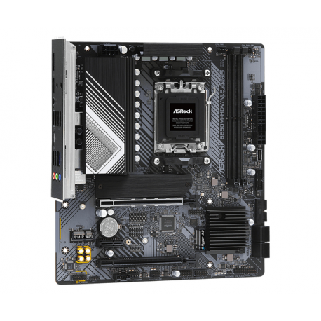 ASRock B650M-HDV / M.2 - Motherboard - micro ATX - Socket AM5 - AMD B650 Chipset - USB 3.2 Gen 1, USB-C 3.2 Gen2, USB-C 3.2 Gen 1 - 2.5 Gigabit LAN - onboard graphics (CPU required) - HD Audio (8-channel) - 3