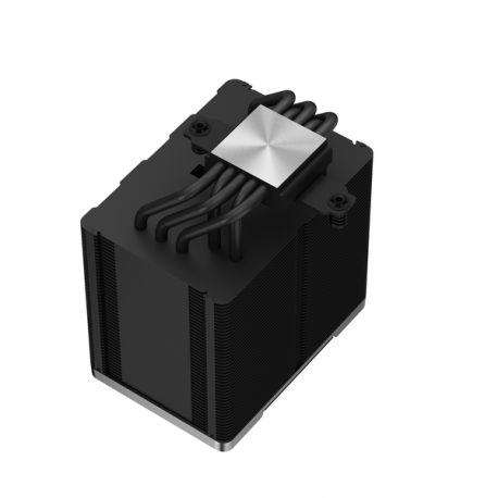 Deepcool AK500 ZERO DARK - Processor cooler - high-performance - (for: LGA1155, LGA2011, LGA1150, LGA2011-3, LGA1151, AM4, LGA2066, LGA1200, LGA1700, AM5) - 120 mm - black - 4