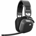 CORSAIR Gaming HS80 MAX WIRELESS - Headset - full size - 2.4 GHz - wireless - USB - steel grey