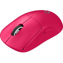 Logitech G PRO X SUPERLIGHT 2 - Mouse - gaming - optical - 5 buttons - wireless - 2.4 GHz - Logitech LIGHTSPEED receiver - pink