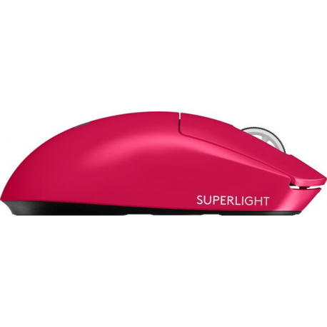 Logitech G PRO X SUPERLIGHT 2 - Mouse - gaming - optical - 5 buttons - wireless - 2.4 GHz - Logitech LIGHTSPEED receiver - pink - 6