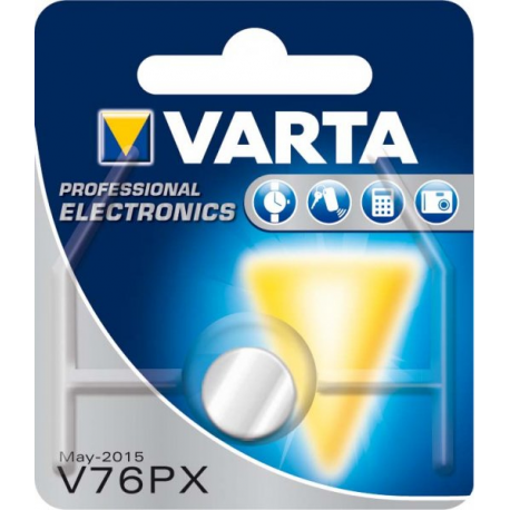 Varta Electronics V76PX - Camera battery SR44 - silver oxide - 145 mAh - 0
