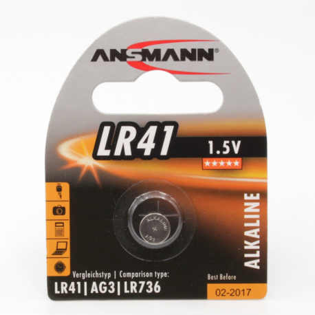 ANSMANN - Battery LR41 - Alkaline - 0