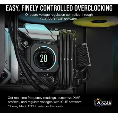 CORSAIR Vengeance - DDR5 - kit - 32 GB: 2 x 16 GB - DIMM 288-pin - 7000 MHz / PC5-56000 - CL40 - 1.4 V - black - 12