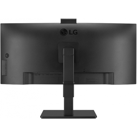 LG UltraWide 34BQ77QC-B - LED monitor - curved - 34" - 3440 x 1440 UWQHD @ 60 Hz - IPS - 300 cd / m² - 1000:1 - HDR10 - 5 ms - 2xHDMI, DisplayPort, USB-C - speakers - black - 3