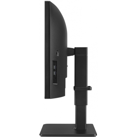 LG UltraWide 34BQ77QC-B - LED monitor - curved - 34" - 3440 x 1440 UWQHD @ 60 Hz - IPS - 300 cd / m² - 1000:1 - HDR10 - 5 ms - 2xHDMI, DisplayPort, USB-C - speakers - black - 5