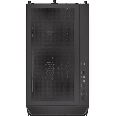 Endorfy Arx 500 Air - PC case - ATX - windowed side panel (tempered glass) - no power supply (ATX) - black - USB / Audio - 12