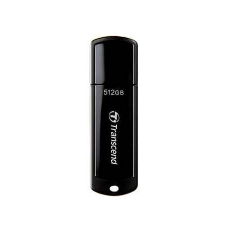 Transcend JetFlash 700 - USB flash drive - 512 GB - USB 3.1 Gen 1 - black - 0