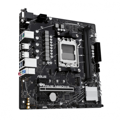 ASUS Prime A620M-E-CSM - Motherboard - micro ATX - Socket AM5 - AMD A620 Chipset - Gigabit LAN - onboard graphics (CPU required) - HD Audio (8-channel) - 5