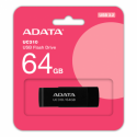 ADATA UC310 - USB flash drive - 64 GB - USB 3.2 Gen 1 - black