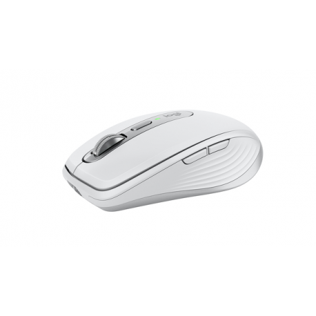 Logitech MX Anywhere 3S - Mouse - optical - 6 buttons - wireless - Bluetooth - Logitech Logi Bolt USB receiver - pale grey - 0