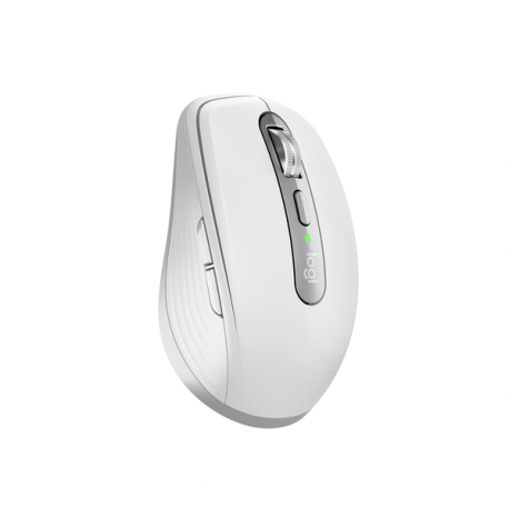 Logitech MX Anywhere 3S - Mouse - optical - 6 buttons - wireless - Bluetooth - Logitech Logi Bolt USB receiver - pale grey - 1
