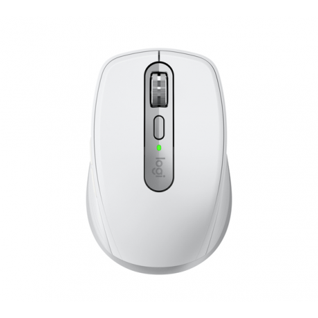 Logitech MX Anywhere 3S - Mouse - optical - 6 buttons - wireless - Bluetooth - Logitech Logi Bolt USB receiver - pale grey - 15