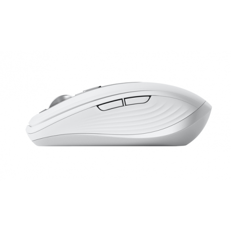 Logitech MX Anywhere 3S - Mouse - optical - 6 buttons - wireless - Bluetooth - Logitech Logi Bolt USB receiver - pale grey - 26