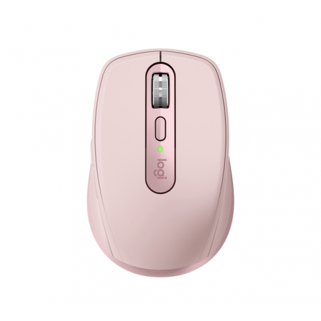 Logitech MX Anywhere 3S - Mouse - optical - 6 buttons - wireless - Bluetooth - Logitech Logi Bolt USB receiver - rose - 8