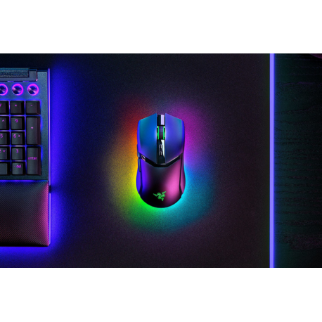 Razer Cobra Pro - Mouse - gaming - right-handed - optical - 8 buttons - wireless, wired - USB - 6