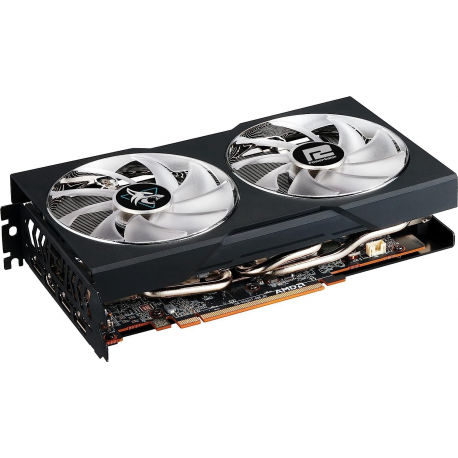 PowerColor Hellhound Radeon RX 7600 - Graphics card - Radeon RX 7600 - 8 GB GDDR6 - PCIe 4.0 - HDMI, 3 x DisplayPort - black - 3