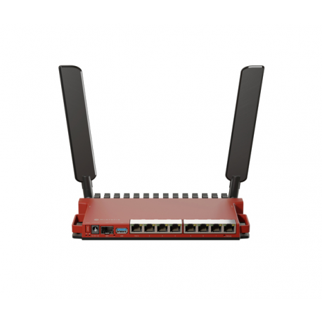 MikroTik L009 Series L009UIGS-2HAXD-IN - Router - 9-port switch - GigE, 2.5 GigE - 2.4 GHz - 0