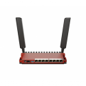 MikroTik L009 Series L009UIGS-2HAXD-IN - Router - 9-port switch - GigE, 2.5 GigE - 2.4 GHz