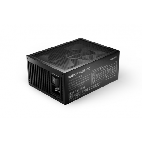 be quiet! Dark Power Pro 13 1600W - Power supply (internal) - ATX12V 3.0 / EPS12V 2.92 - 80 PLUS Titanium - AC 115-240 V - 1600 Watt - active PFC - Europe - black - 1