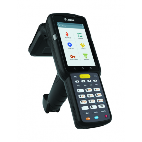 Zebra MC3330XR - Data collection terminal - rugged - Android 11 - 32 GB - 4" colour (800 x 480) - barcode reader - (2D imager  /  RFID) - USB host - microSD slot - Wi-Fi 5, NFC, Bluetooth, Bluetooth - 0