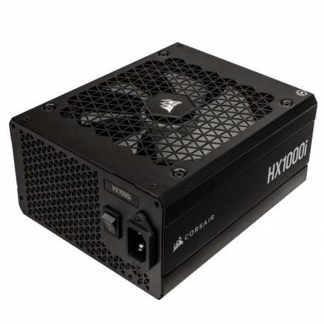 CORSAIR HXi Series HX1000i - Power supply (internal) - ultra-low noise - ATX12V 3.0 /  EPS12V - 80 PLUS Platinum - AC 100-240 V - 1000 Watt - Europe - 12