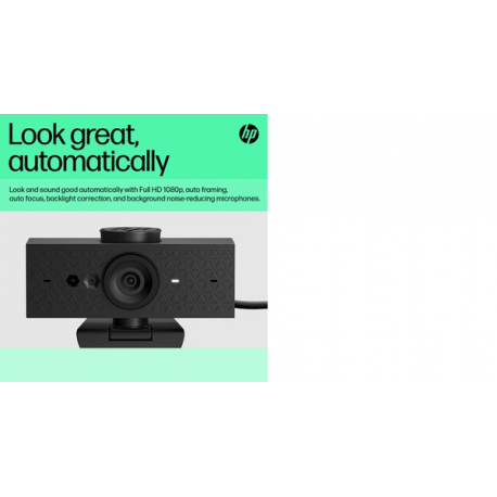 HP 625 - Webcam - tilt - colour - 4 MP - 1920 x 1080 - audio - USB 3.0 - 25