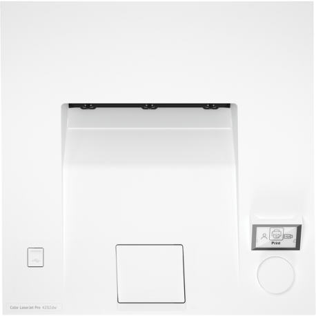 HP Color LaserJet Pro 4202dw - Printer - colour - Duplex - laser - A4 / Legal - 600 x 600 dpi - up to 35 ppm (mono)  /  up to 33 ppm (colour) - capacity: 300 sheets - USB 2.0, Gigabit LAN, USB host, Wi-Fi(ac), Bluetooth LE - 7