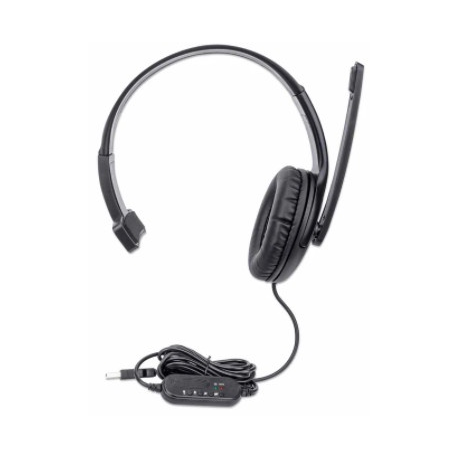 Mono Over-Ear Headset (Usb), - 4