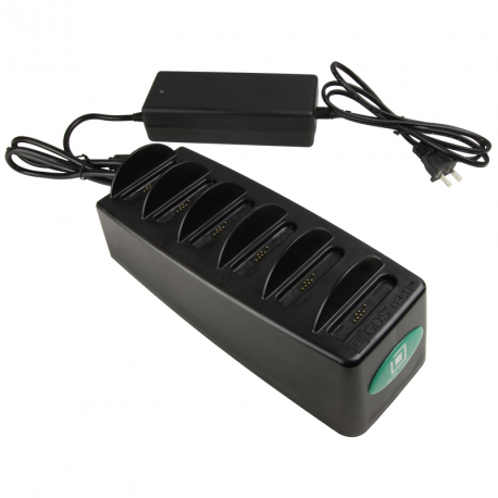 RAM GDS 6-Port Power Delivery Desktop Charger for IntelliSkin Next Gen - Charging station + AC power adapter - 108 Watt - PD - 6 output connectors - for IntelliSkin Next Gen - 1