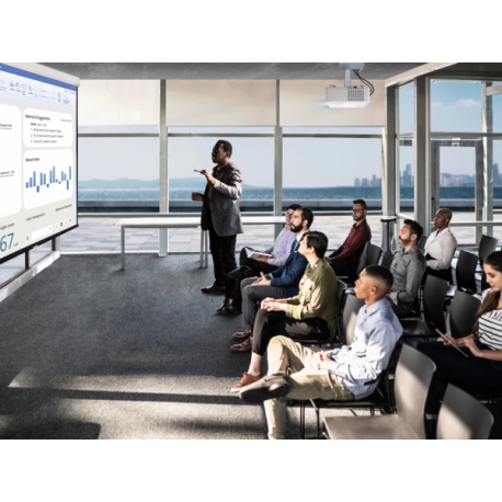 ViewSonic LS610WH - DLP projector - LED - 4000 ANSI lumens - WXGA (1280 x 800) - 16:10 - 720p - zoom lens - 2