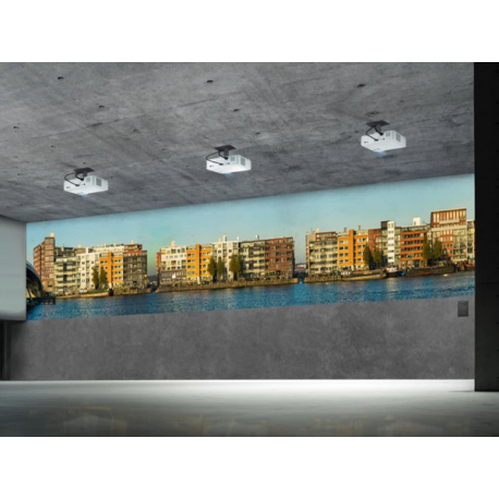 ViewSonic LS610WH - DLP projector - LED - 4000 ANSI lumens - WXGA (1280 x 800) - 16:10 - 720p - zoom lens - 3