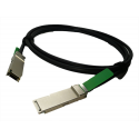 Cisco 40GBASE-CR4 Passive Copper Cable - Direct attach cable - QSFP+ to QSFP+ - 5 m - twinaxial - grey - for Nexus 93108TC-EX, 93180YC-FX, 9336C-FX2, 9372PX-E