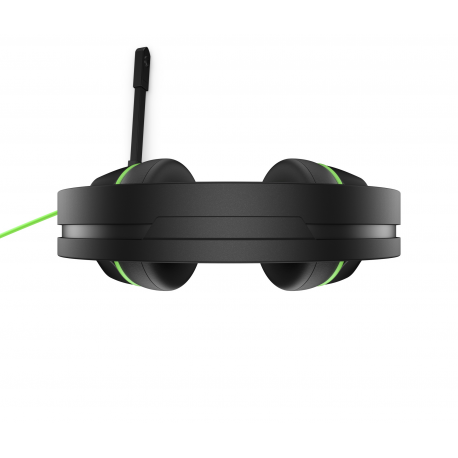 HP Pavilion Gaming 400 - Headset - full size - wired - 3.5 mm jack - acid green - for OMEN by HP Laptop 16; Victus by HP Laptop 15, 16; Laptop 14, 15, 17; Pavilion x360 Laptop - 5